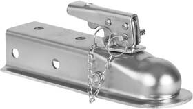 Vevor 197988859123 3500lbs Straight Trailer Coupler For 2-inch Hitch Ball 2 Inch