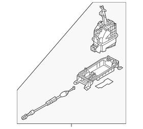 5q1-713-025-cc Volkswagen Genuine Gear Shift Assembly