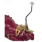 Xats6700gm Lokar Midnight Double Bend Trans Mount Shifter Gm Mushroom