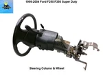 F2DC7E400AA 99 To 04 Ford F250 F350 Steering Column & Wheel W/tilt, Cruise. Fixed Price $229.00.