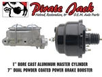 7" Dual Powder Coated Power Booster Conversion Kit & Aluminum Master Cylinder. Fixed Price $179.94.