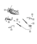 Genuine Mopar Transfer Case Shifter 04670725AA. Fixed Price $85.60.