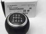 Genuine Oem 2015-26 Subaru Wrx 6-SPEED Manual Leather Gear Shift Knob 35022VA020. Fixed Price $75.00.