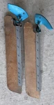 1956 Ford Victoria L&r Sunvisor With Brackets BJ-6404122-AW. Fixed Price $250.00.