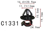 5PCS Nylon 6MM Prop Rod Hood Bonnet Clip For 10MM Hole 90469-06005 Fit Toyota. Fixed Price $7.99.