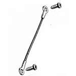 Mustang, Falcon Glove Box Cable-daniel Carpenter. Fixed Price $6.95.