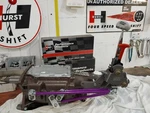 Hurst Super Shifter 3 W/ Light'ng Rods 4TOPLOADER 4-SPEED,SMB, & Bb. Ford Trans.. Fixed Price $1260.00.