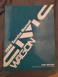 1988 Honda Civic Wagon RT4WD Oem Factory Service Manual Shop Repair. Fixed Price $39.99.