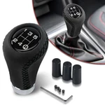 Black Leather Manual Car 5 Speed Gear Stick Shifter Knob Lever Universal. Fixed Price $13.98.