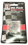 Hurst 3327302-PIT Pack Manual Transmission Steel Shifter Bushing W/ Spring Clips. Fixed Price $21.37.