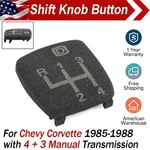 Shift Knob Button For 1985-1988 Corvette C4 4+3 Manual Transmission Gm 14087690. Fixed Price $27.99.