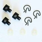 Hurst 1193783 New 4 Speed Shifter Rod Buttons (3) Swivels Adjusters Comp Plus. Fixed Price $28.99.