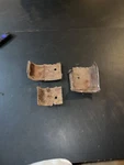 1968 - 1970 Mopar Body Bucket Seat Floor Brackets (3) 69 Charger Gtx. Fixed Price $34.98.