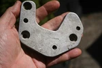 Mr. Gasket Vintage Shifter To Transmission Aluminum Mounting Plate - 9020 P4. Fixed Price $65.00.
