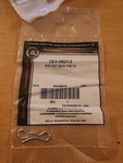 Mtd 753-06013 Cotter Pin Troy-bilt Y146EC TBC57 TB146EC 290. Fixed Price $6.00.