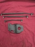 Hurst Super Shifter Ramrod Muncie 451 Linkage Set And Mounting Plate. Fixed Price $300.00.