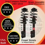 Monroe Oem Front Strut For 2007-2010 Jeep Compass/patriot 2WD/4WD Lifetime Warr.. Fixed Price $262.73.