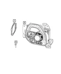 Genuine Mopar Transmission Shifter 68538343AL. Fixed Price $203.00.