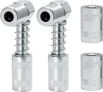 2 Pcs 90 Degree Grease Coupler Gun Adapter Fittings Tips.... Fixed Price $23.20.