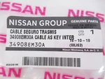 Genuine Oem Nissan 34908-EM30A Shift Interlock Cable 2007-2012 Versa. Fixed Price $34.36.