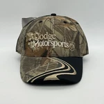 Dodge Ram Motor Sports Nascar Nhra Racing Vtg Aop 3D Camo Strap Snapback Hat Cap. Fixed Price $18.99.