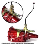 Ford Aod Dual Action Shifter Kit 23" Black Arm W/ Bend And Knob. Fixed Price $658.85.