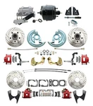 1964-72 A-body D/s Wheel Disc Brake Performance Conversion Kit, Red. Fixed Price $1299.12.