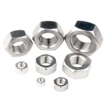 Hexagon Head Lock Nuts - Stainless Steel Metric Thread Hardware .... Fixed Price $20.90.