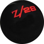 Solid Black Shift Knob With Red 1969 Camaro Z/28 Logo. Fixed Price $59.99.