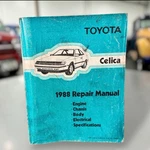 1988 Toyota Celica Oem Factory Service Repair Manual ST162 ST165. Fixed Price $42.95.
