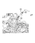 Genuine Mopar Gear Selector Cable 68024433AD. Fixed Price $97.11.