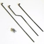 Hurst 4 Speed Ford Top Loader 3738615 Usa Street Super Shifter Set Of Rods New. Fixed Price $129.95.