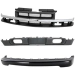 Bumper Face Bars Front For Chevy S10 Pickup Chevrolet S-10 1998-2004. Fixed Price $269.50.