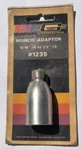 Mr. Gasket Muncie Manual Transmission Shifter Adaptor 9/16"-18 1/2"-12 # 1235. Fixed Price $21.95.