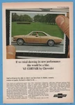 1965 Chevrolet Corvair Corsa Coupe Photograph Chevy Genral Motors Gm Car Ad. Fixed Price $10.99.