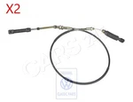 Genuine Vw Audi Golf-us Fbu Syncro Jetta-us X2 Cable 089321307. Fixed Price $413.84.