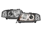 Depo H7 Black Projector Headlights For 1998-2001 Audi A6 C5 Halogen Models. Fixed Price $199.95.