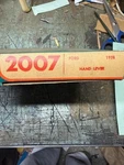 Nos 1958 Ford Hand Lever Cable, 44 1/4 In. 30 3/4 Conduit. Fixed Price $35.00.