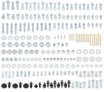Bolt Motorcycle Hardware Pro Pack Japanese Atv 225-PIECE Kit. Fixed Price $53.99.
