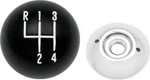 For 63-71 Gm Hurst 4-SPEED Shift Knob 3/8" Thread Blk W/ Chrome Base. Fixed Price $49.83.