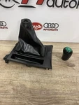 Mazda 3 MK1 2004-2009 Bk Leather Gear Shift Gator & 5 Speed Manual Knob. Fixed Price $33.30.