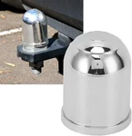 Qiilu Trailer Hitch Ball Cover, Coupler Head Chrome/silver. Fixed Price $15.67.