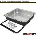 Finned Aluminum Transmission Oil Pan For Gm 700R4 4L60E 2-5/8 Depth. Fixed Price $137.78.