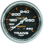 Autometer 4851 Carbon Fiber Mechanical Transmission Temperature 140-280F 2-5/8". Fixed Price $184.38.