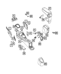 Genuine Mopar Gearshift Boot 5NF84MX8AA. Fixed Price $98.37.