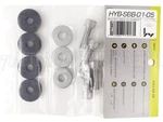 Hybrid Racing Aluminum Shifter Base Bushings For 02-05 Civic Si EP3 07-14 Fit. Fixed Price $37.99.