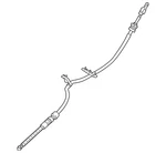 Genuine Mazda Cable K127-46-500. Fixed Price $136.07.