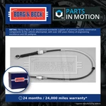 Gear Change Cable BKG1091 Borg & Beck 25117604434 Genuine Top Quality Guaranteed. Fixed Price $65.13.
