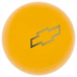 Solid Yellow Shift Knob With 1966-74 Style Nova Script Logo. Fixed Price $49.99.