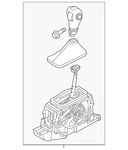 Genuine Ford Automatic Transmission Shift Lever DA8Z7210AF. Fixed Price $251.19.